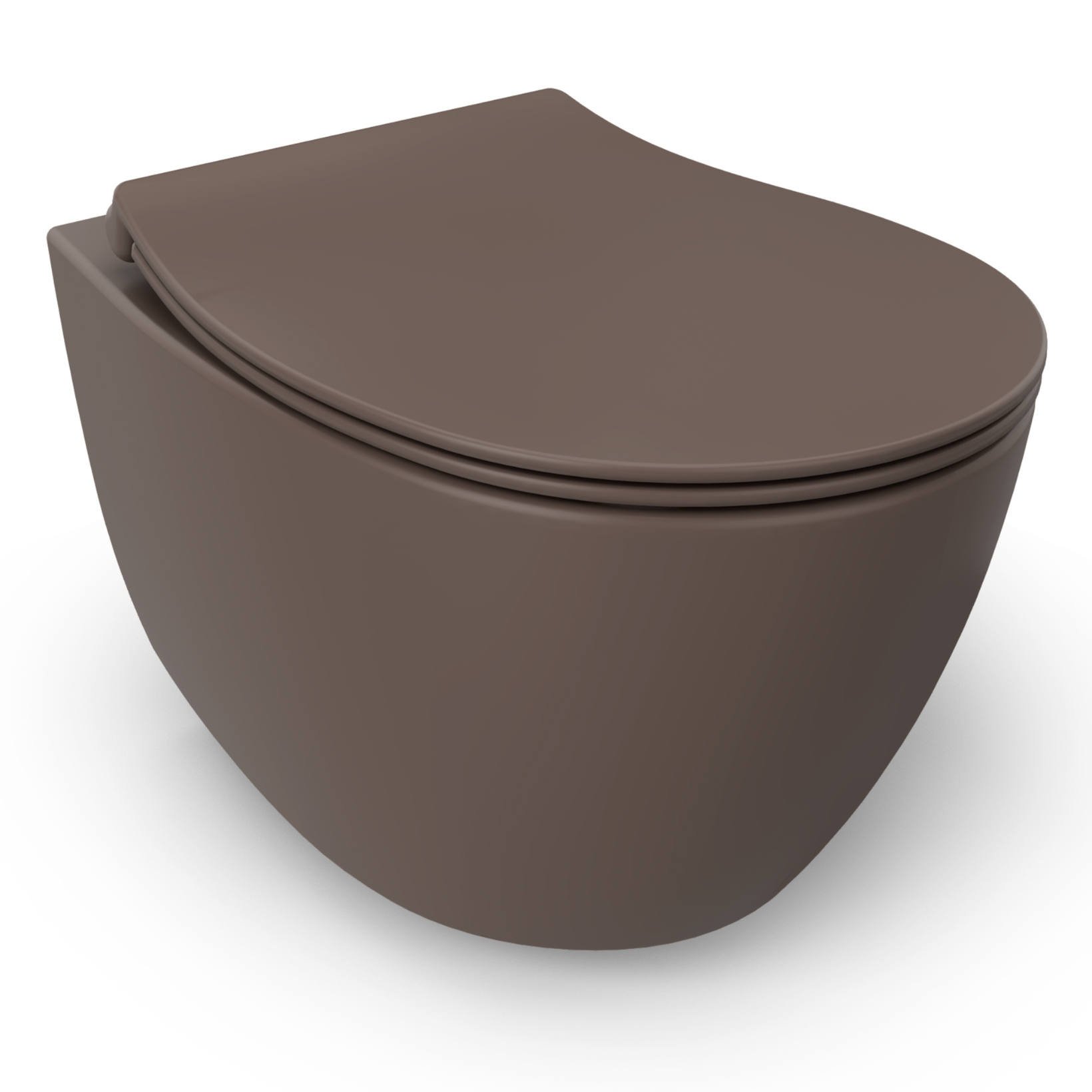 Isvea Sentimenti Hangtoilet - Taupe