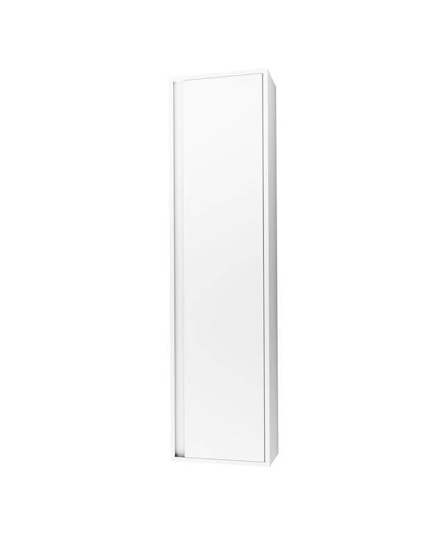 Aloni Sally High Bathroom Cabinet - 40x160x40 cm - Matt white - Softclose