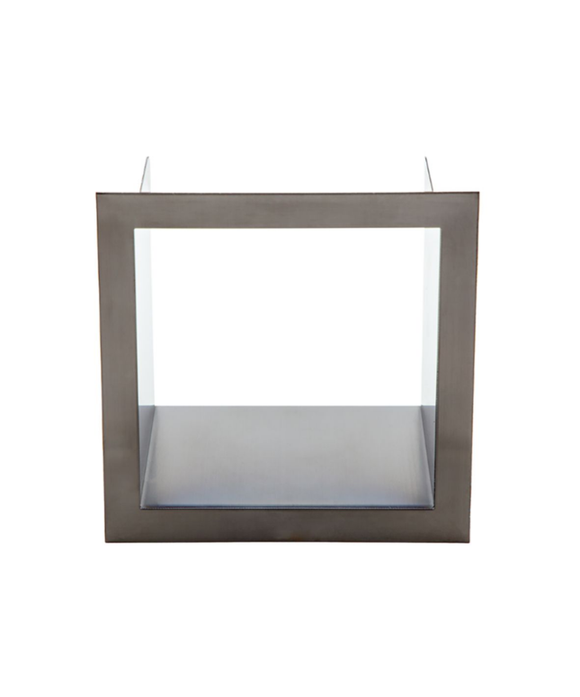 Aloni inzetstuk voor reserverolhouder – inbouw – gunmetal