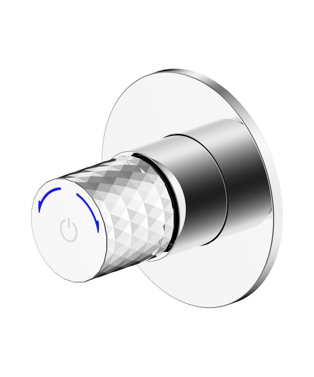 ALONI Flow afbouwdeel voor inbouwstopkraan – koud water – chroom