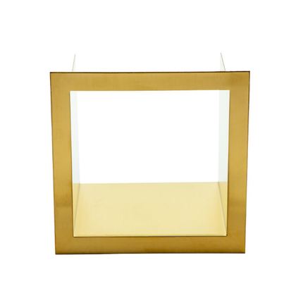 Aloni inzetstuk voor reserverolhouder – inbouw – geborsteld goud