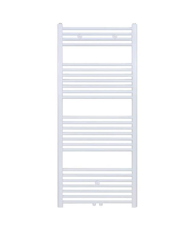 Belrad Bathroom Radiator 1800x500mm - Chrome - Middle connection - 575W