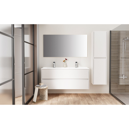 ALONI HAYAT spiegel – 118x60 cm – Glanzend wit