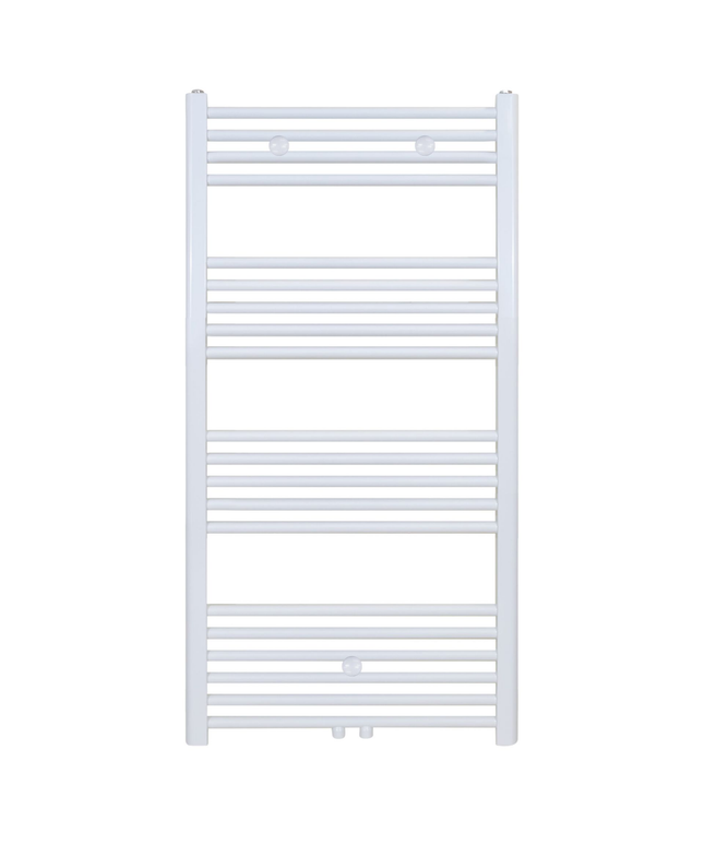 BELRAD Badkamer radiator 1200x500mm - Wit - Middenaansluiting - 537W