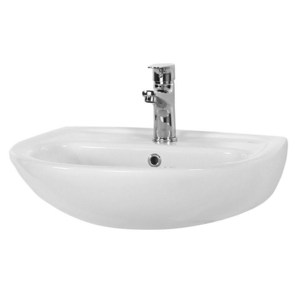 CREAVIT Fontein – 50x40 cm – Wit – Met Kraangat