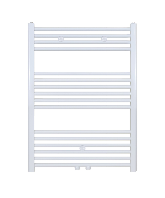 Belrad Bathroom Radiator 1800x500mm - Chrome - Middle connection - 575W