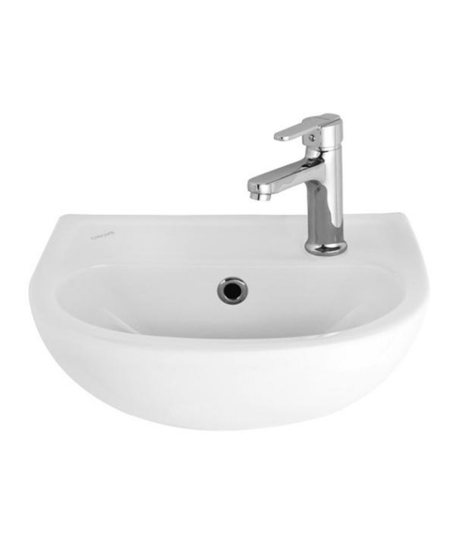 CREAVIT Fontein – 29x35 cm – Wit – Met Kraangat