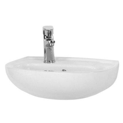 CREAVIT Fontein – 45x30 cm – Wit – Met Kraangat