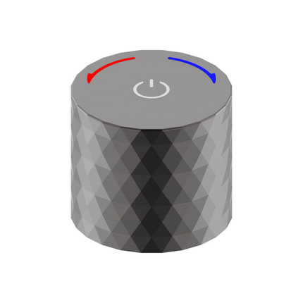 ALONI Flow drukknop inbouwkraan – gunmetal