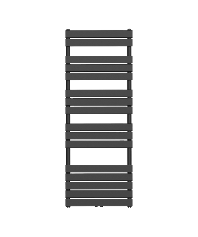 BELRAD Badkamer radiator 1600x600mm - Zwart - Middenaansluiting - 908W