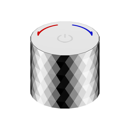 ALONI Flow drukknop inbouwkraan – chroom