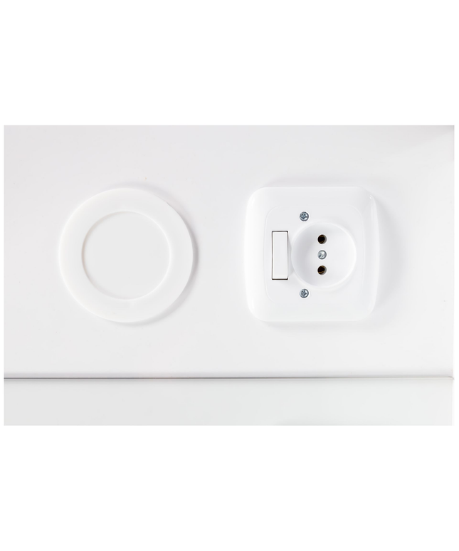 ALONI ALECO wastafelonderkast – 80 cm – Wit – Met verlichting – Softclose