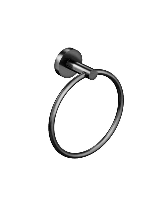 Aloni handdoekring 16 cm – gunmetal