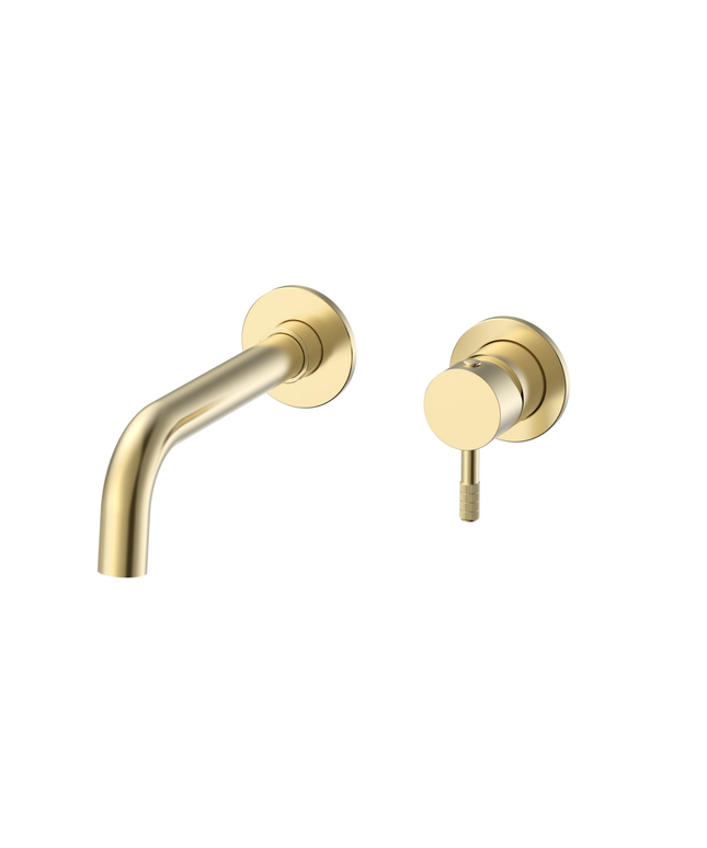 STRIA inbouw wastafelkraan – geborsteld goud (PVD)