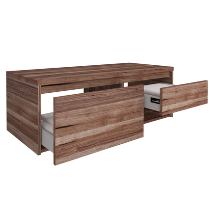 Base de lavabo Aloni Ares - 120 cm - Walnut