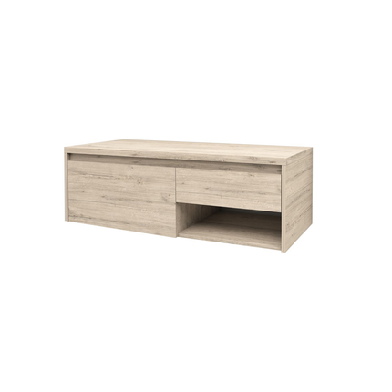 Aloni Ares Washbasin Base - 120 Cm - Light Wood Oak