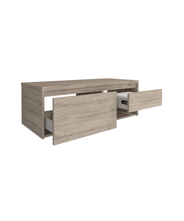 ALONI ARES wastafelonderkast – 120 cm – Licht hout eiken