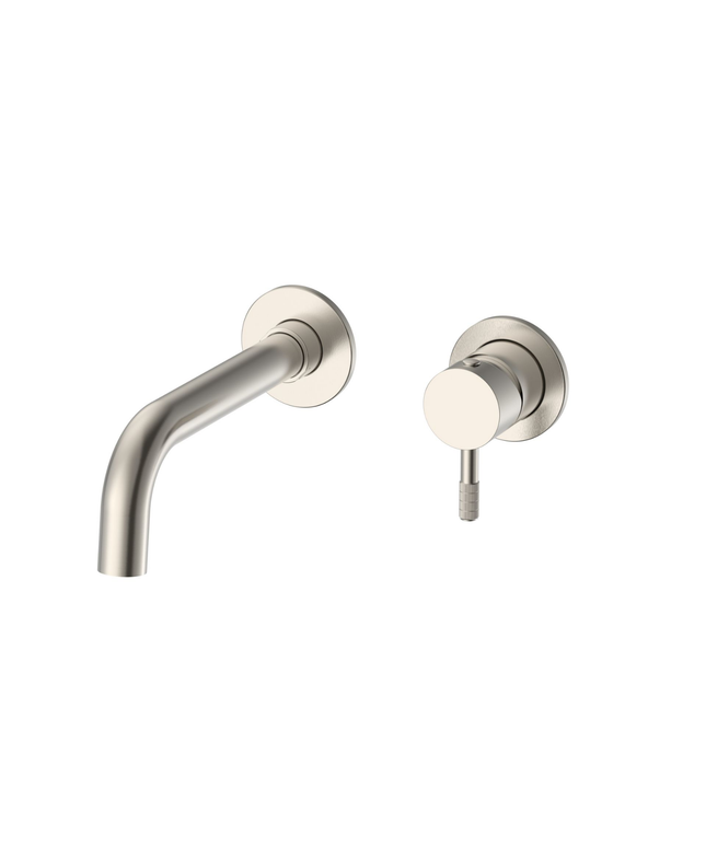 ALONI Stria inbouw wastafelkraan – geborsteld RVS