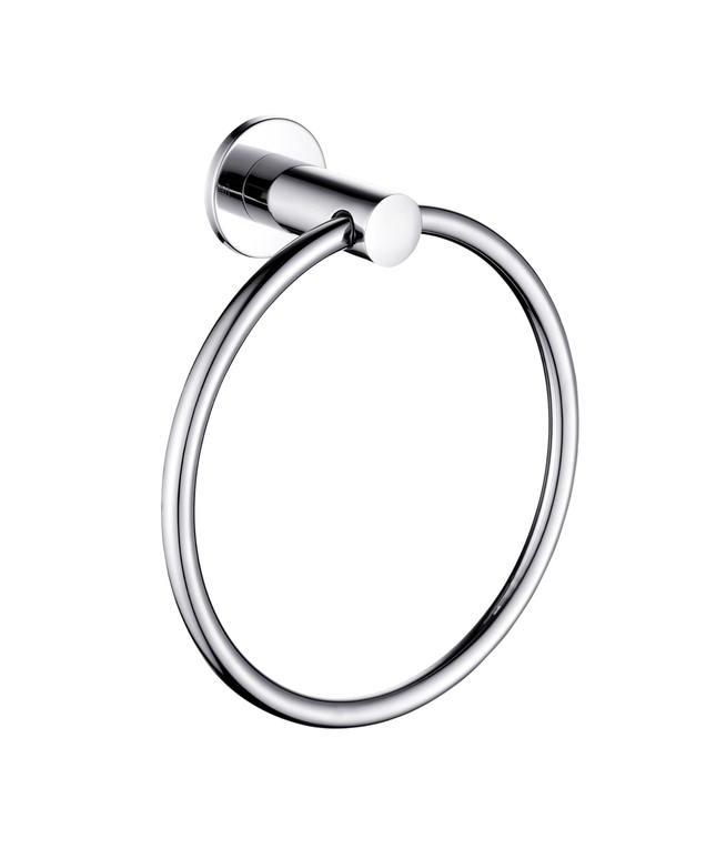 Aloni handdoekring 16 cm – chroom