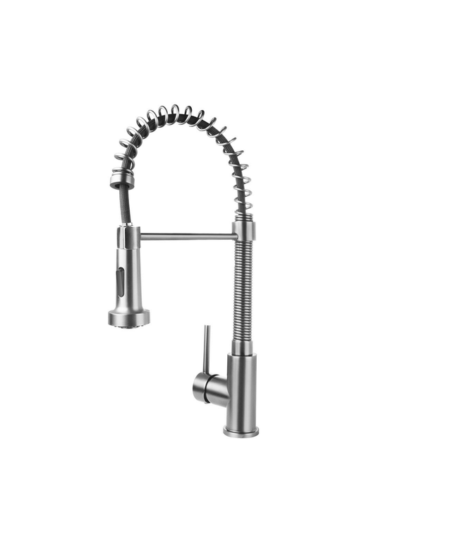 ALONI keukenkraan met uittrekbare sproeikop – chroom