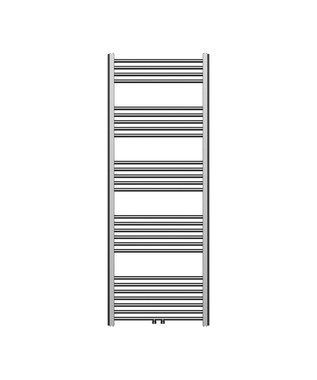 Belrad Bathroom Radiator 1800x500mm - Chrome - Middle connection - 575W