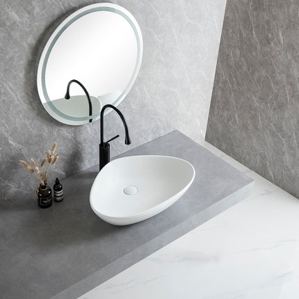 Xellanz Elite waskom glans wit - detailfoto | Schwertz & Co