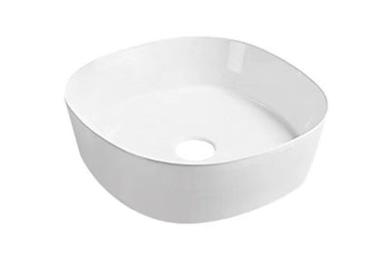 Wiesbaden Sofia waskom rond 44 x 44 cm glans wit | Schwertz & Co