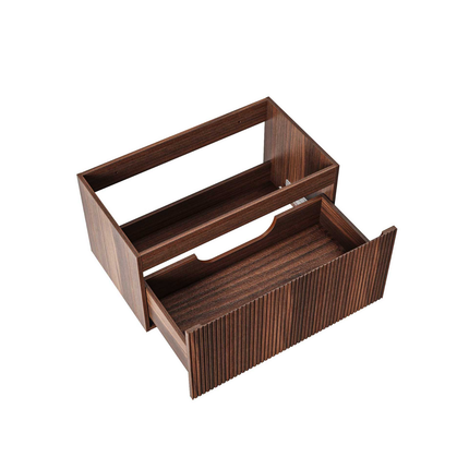 ALONI ELA wastafelonderkast – 80x40x45 cm – Walnoot – Greeploos & softclose