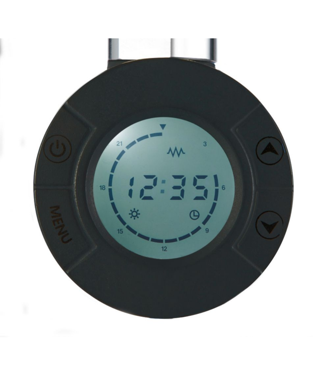 BELRAD Badkamer radiator elektrisch 1800x550mm - Mat zwart - 900W - 220V