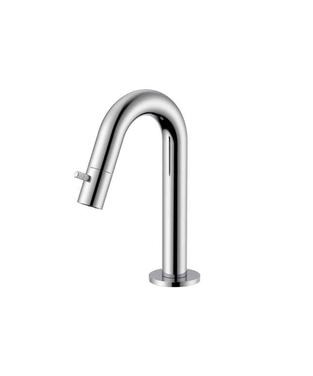 ALONI Stria koudwaterkraan – gebogen uitloop – chroom