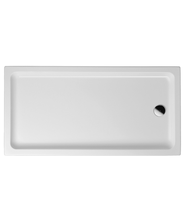 Bandeja de ducha acrílica rectangular de Aloni - 160x90x4 cm