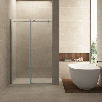 Wiesbaden Slide nis schuifdeur 110 x 200 cm chroom | Schwertz & Co
