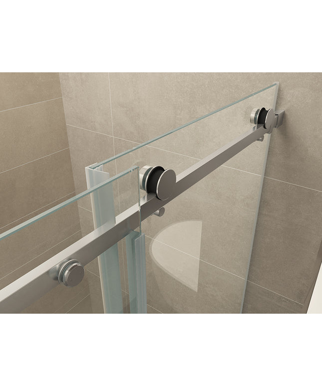 Wiesbaden Slide nis schuifdeur 120 x 200 cm chroom - sfeerfoto | Schwertz & Co