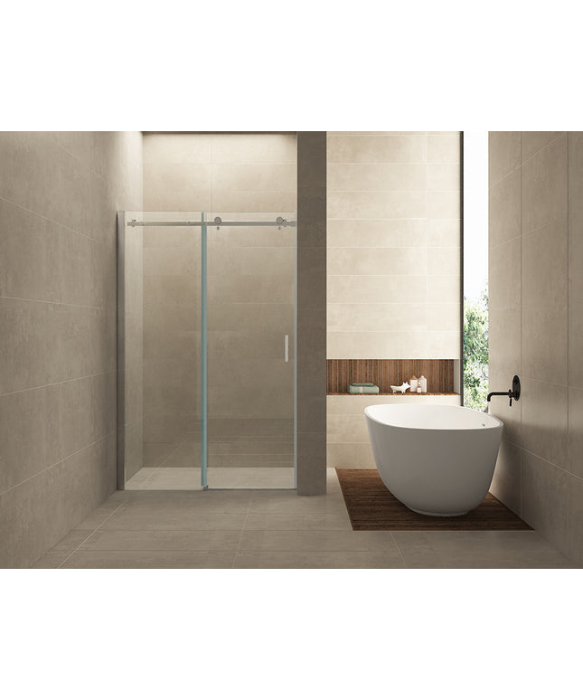 Wiesbaden Slide nis schuifdeur 120 x 200 cm chroom | Schwertz & Co