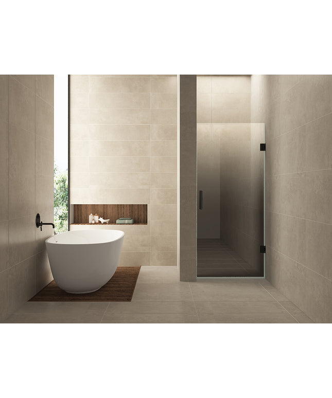 Wiesbaden Less nisdeur rechts 80 x 200 cm mat zwart | Schwertz & Co