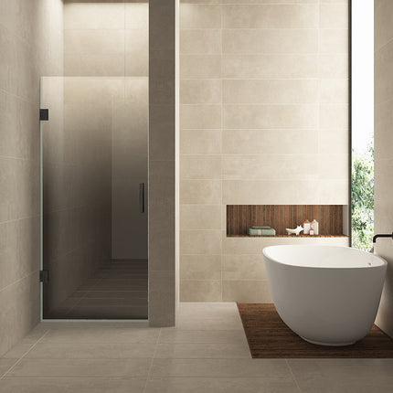 Wiesbaden Less nisdeur links 80 x 200 cm gunmetal | Schwertz & Co