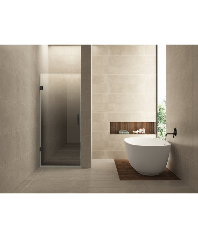 Wiesbaden Less nisdeur links 80 x 200 cm gunmetal | Schwertz & Co