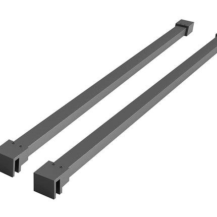 Wiesbaden Slim set stabilisatiestangen 120 cm gunmetal | Schwertz & Co