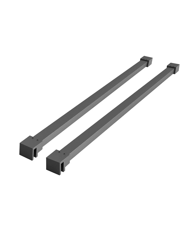 Wiesbaden Slim set stabilisatiestangen 120 cm gunmetal | Schwertz & Co