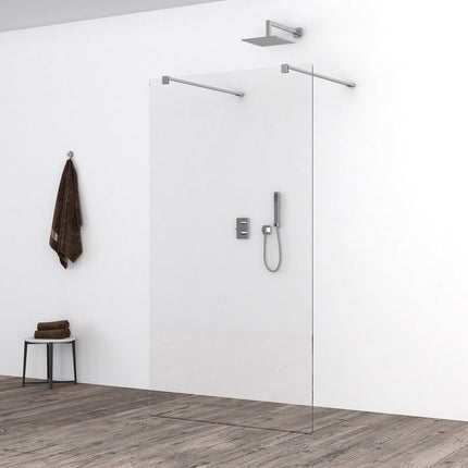 Wiesbaden Slim glasplaat 90 cm nano helder glas | Schwertz & Co
