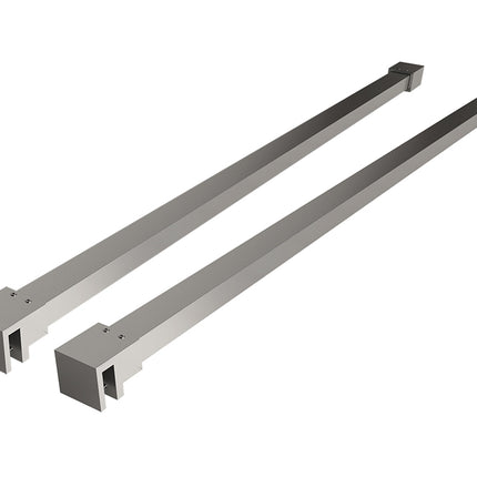 Wiesbaden Slim set stabilisatiestangen 120 cm chroom | Schwertz & Co