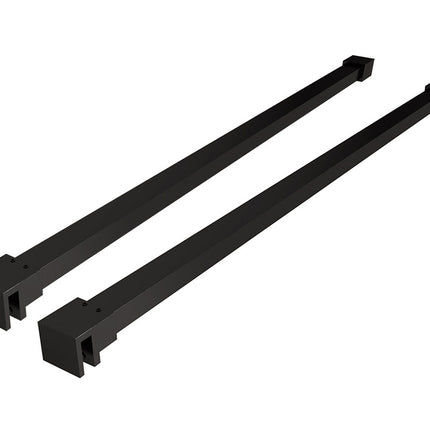 Wiesbaden Slim set stabilisatiestangen vrijstaand mat zwart | Schwertz & Co