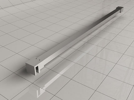 Wiesbaden Slim stabilisatiestang 120 cm chroom | Schwertz & Co