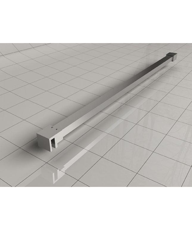 Wiesbaden Slim stabilisatiestang 120 cm chroom | Schwertz & Co