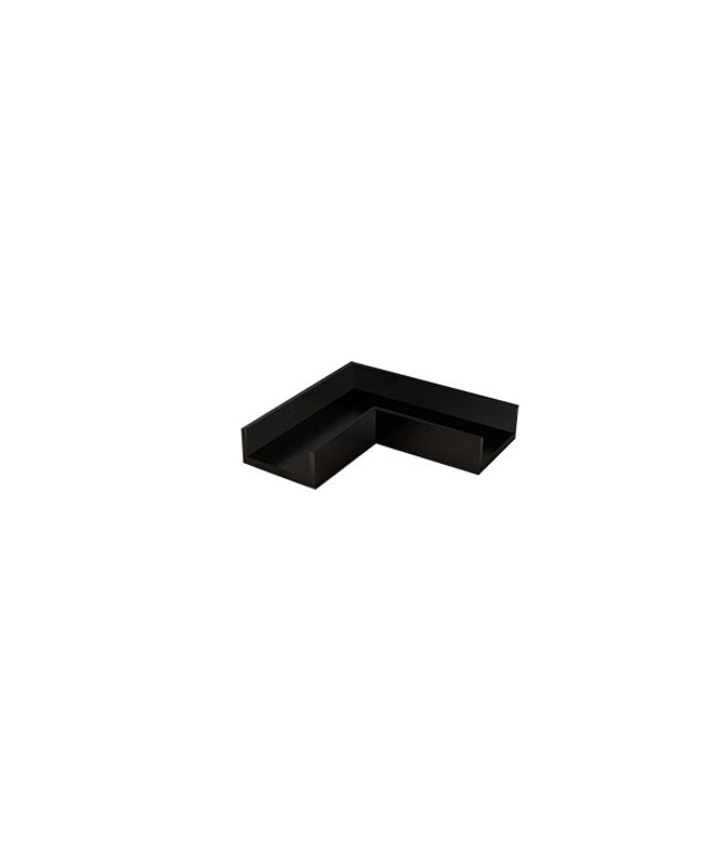 Wiesbaden Horizon cache de raccordement kit d'assemblage noir mat | Schwertz & Co