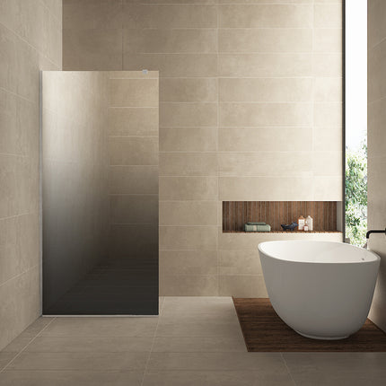Wiesbaden Slim glasplaat 120 x 200 cm spiegelrook naar helder glas | Schwertz & Co