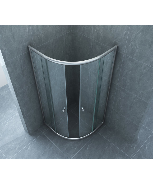 Xellanz Eco kwartronde douchecabine 80 x 80 cm - detailfoto | Schwertz & Co