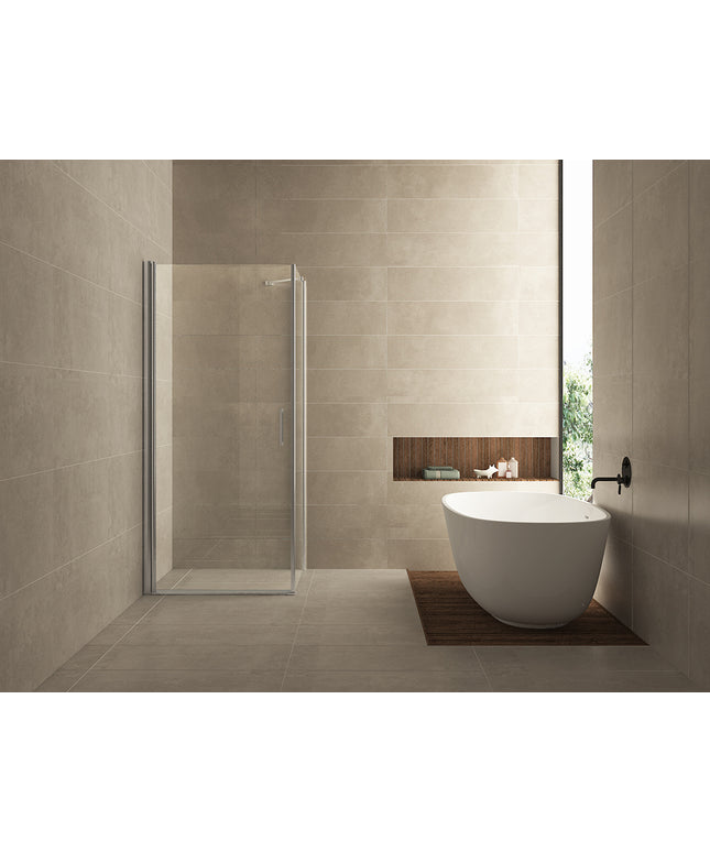 Wiesbaden Salone douchecabine draaideur 90 x 90 x 200 cm helder nanoglas | Schwertz & Co