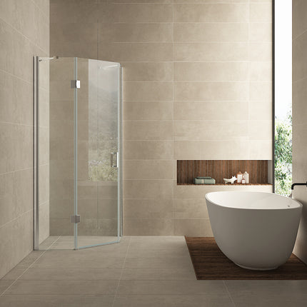 Wiesbaden Pento 5-hoek douchecabine 90 x 90 x 200 cm chroom | Schwertz & Co