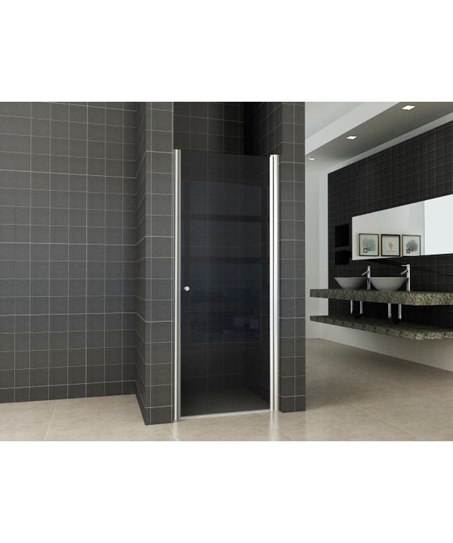 Wiesbaden Between nisdeur 80 x 200 cm rookglas chroom | Schwertz & Co